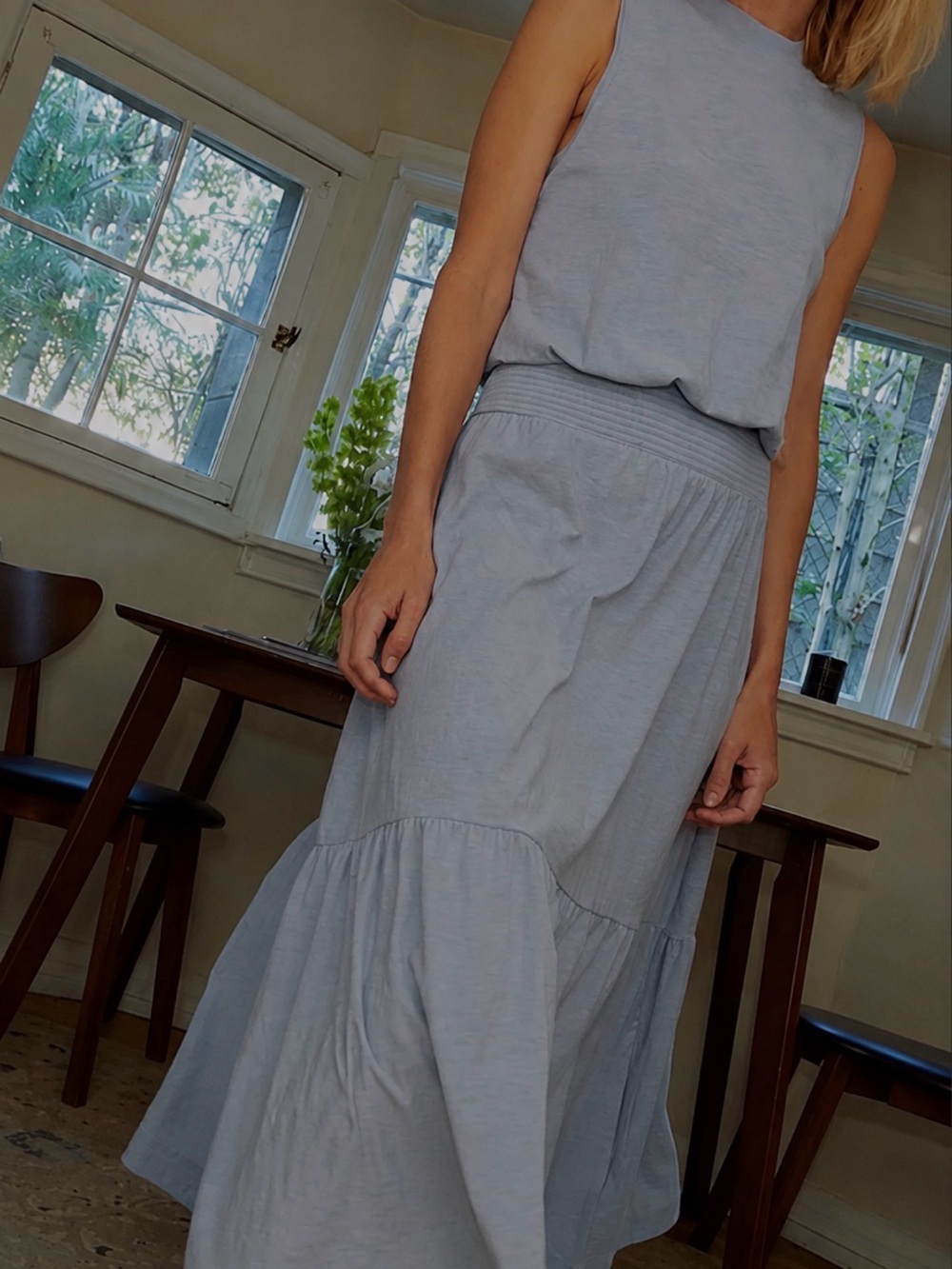 Nation LTD Callie Sleeveless Midi Dress
